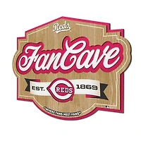 IDNA Cincinnati Reds 12.5" x 17" Fan Cave Sign