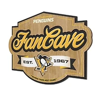 IDNA Pittsburgh Penguins 12.5" x 17" Fan Cave Sign
