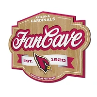 IDNA Arizona Cardinals 12.5" x 17" Fan Cave Sign