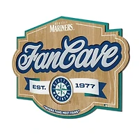 IDNA Seattle Mariners 12.5" x 17" Fan Cave Sign
