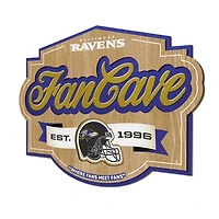 IDNA Baltimore Ravens 12.5" x 17" Fan Cave Sign
