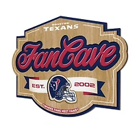 IDNA Houston Texans 12.5" x 17" Fan Cave Sign