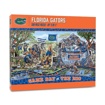 IDNA Florida Gators 10.5" x 28" Game Day at the Zoo 500-Piece Puzzle