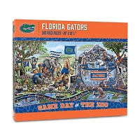 IDNA Florida Gators 10.5" x 28" Game Day at the Zoo 500-Piece Puzzle