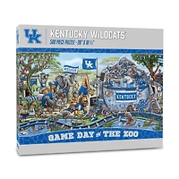 IDNA Kentucky Wildcats 10.5" x 28" Game Day at the Zoo 500-Piece Puzzle