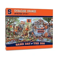 IDNA Syracuse Orange 10.5" x 28" Game Day at the Zoo 500-Piece Puzzle