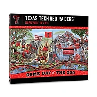 IDNA Texas Tech Red Raiders 10.5" x 28" Game Day at the Zoo 500-Piece Puzzle