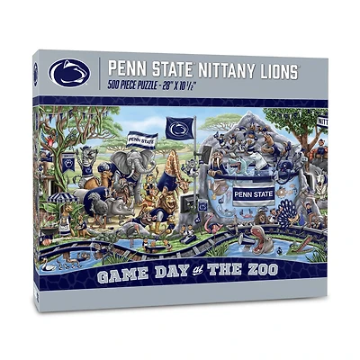 IDNA Penn State Nittany Lions 10.5" x 28" Game Day at the Zoo 500-Piece Puzzle