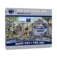 IDNA Penn State Nittany Lions 10.5" x 28" Game Day at the Zoo 500-Piece Puzzle