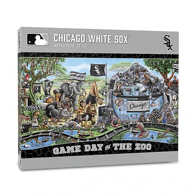 IDNA Chicago White Sox 10.5" x 28" Game Day at the Zoo 500-Piece Puzzle