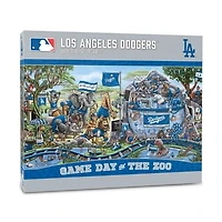 IDNA Los Angeles Dodgers 10.5" x 28" Game Day at the Zoo 500-Piece Puzzle