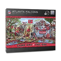 IDNA Atlanta Falcons 10.5" x 28" Game Day at the Zoo 500-Piece Puzzle