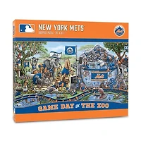 IDNA New York Mets 10.5" x 28" Game Day at the Zoo 500-Piece Puzzle