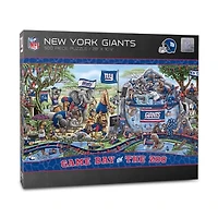 IDNA New York Giants 10.5" x 28" Game Day at the Zoo 500-Piece Puzzle