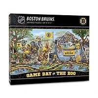 IDNA Boston Bruins 10.5" x 28" Game Day at the Zoo 500-Piece Puzzle
