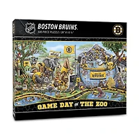 IDNA Boston Bruins 10.5" x 28" Game Day at the Zoo 500-Piece Puzzle