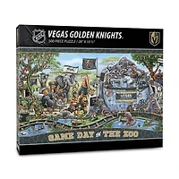 IDNA Vegas Golden Knights 10.5" x 28" Game Day at the Zoo 500-Piece Puzzle