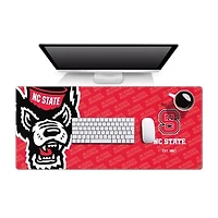 IDNA NC State Wolfpack 15.7" x 35.4" Logo Series Desk Pad
