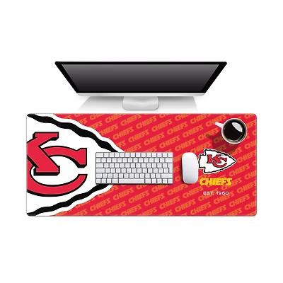 IDNA Kansas City Chiefs 15.7" x 35.4" Logo Series Desk Pad