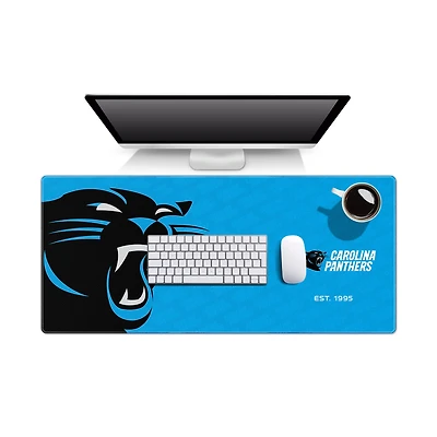 IDNA Carolina Panthers 15.7" x 35.4" Logo Series Desk Pad