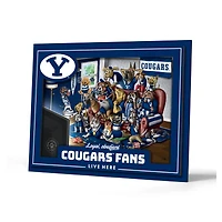 IDNA BYU Cougars 13.25" x 17.25" Purebred Fans Wall Art