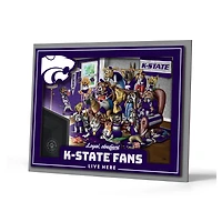 IDNA Kansas State Wildcats 13.25" x 17.25" Purebred Fans Wall Art