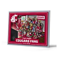 IDNA Washington State Cougars 13.25" x 17.25" Purebred Fans Wall Art