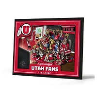 IDNA Utah Utes 13.25" x 17.25" Purebred Fans Wall Art