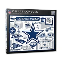 IDNA Dallas Cowboys 500-Piece Scrapbook Puzzle
