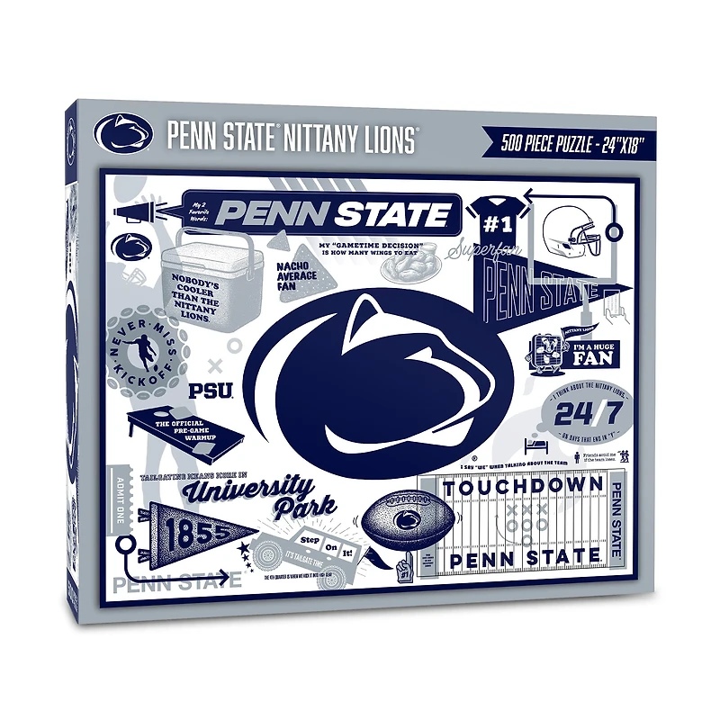 IDNA Penn State Nittany Lions 500-Piece Scrapbook Puzzle