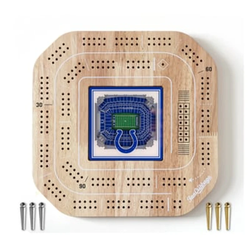 IDNA Indianapolis Colts StadiumView Cribbage Game