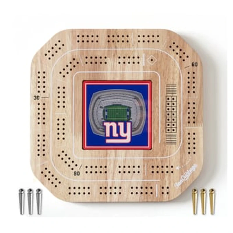 IDNA New York Giants StadiumView Cribbage Game