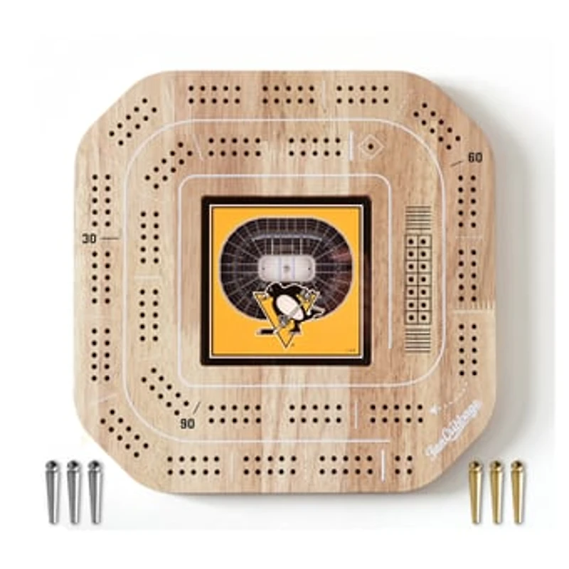 IDNA Pittsburgh Penguins StadiumView Cribbage Game