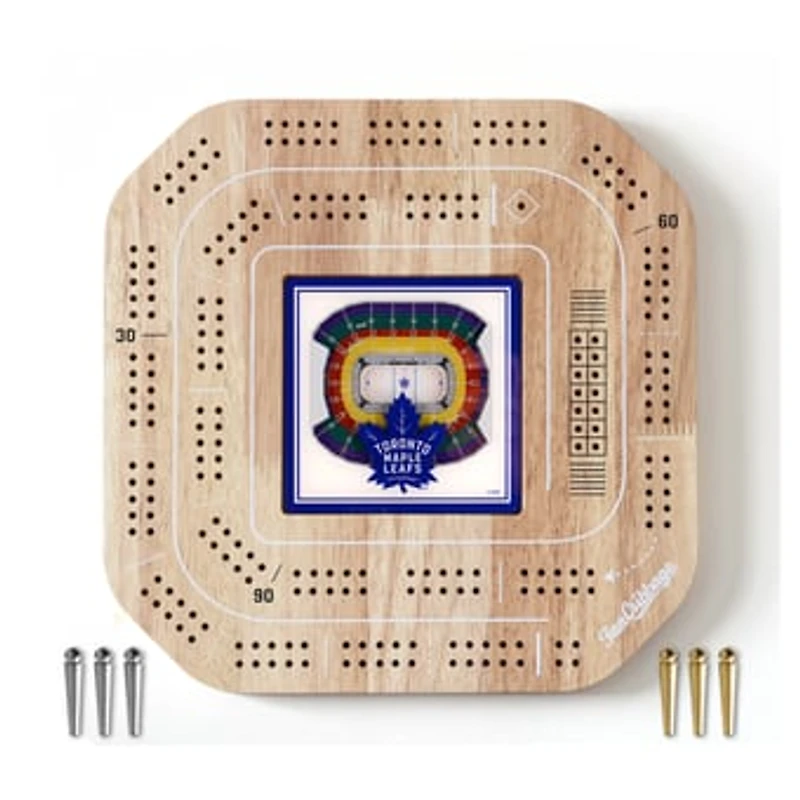 IDNA Toronto Maple Leafs StadiumView Cribbage Game