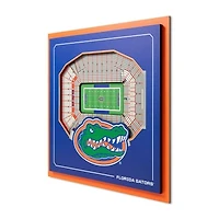IDNA Florida Gators 12" x 12" Stadium Series 3D Wall Art