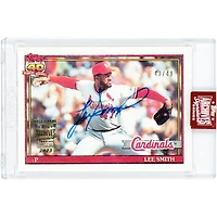Lee Smith St. Louis Cardinals Autographed 2023 Topps Archives Signature Series Hall Of Fame #660 #43/49 Card
