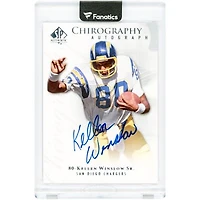 Kellen Winslow San Diego Chargers Autographed 2008 Upper Deck SP Authentic Chirography #CH-KW Card