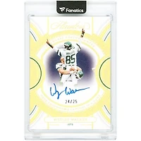 Wesley Walker New York Jets Autographed 2023 Panini Flawless Holo Gold Flawless Performances #FP-WWA #24/25 Card
