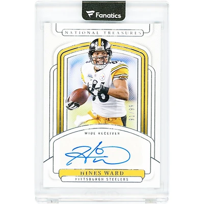 Hines Ward Pittsburgh Steelers Autographed 2024 Panini National Treasures Signatures #SIGS-HWD #91/99 Card