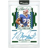 Bruce Smith Buffalo Bills Autographed 2022 Panini Flawless All-Pro Ink Emerald #AP-BS #1/3 Card