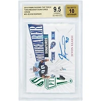 Jevon Kearse Tennessee Titans Autographed 2019 Panini Passing The Torch Torchbearer Signatures Green #TS-10 BGS Authenticated 9.5/10 Card