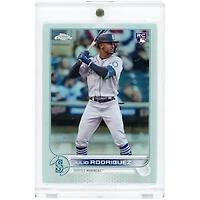 Julio Rodriguez Seattle Mariners 2022 Topps Chrome Refractor #222 Rookie Card