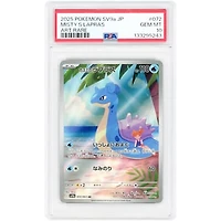 Misty's Lapras 2025 Pokemon Heat Wave Arena Japanese Art Rare #72 PSA Authenticated 10 Card