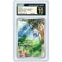 Meditite 2024 Pokemon Stellar Miracle Illustration Rare #111 CGC Authenticated Pristine 10 Card