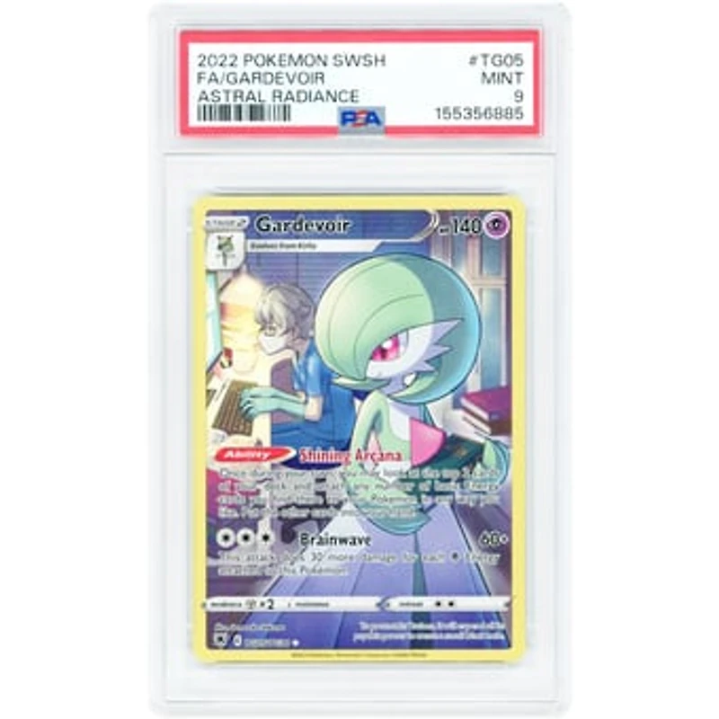Gardevoir 2022 Pokemon Astral Radiance Trainer Gallery Ultra Rare #TG05 PSA Authenticated 9 Card