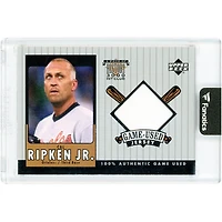 Cal Ripken Jr. Baltimore Orioles 2000 Upper Deck A Piece Of History 3000 Hit Club Game Used Relic #CR-J Card