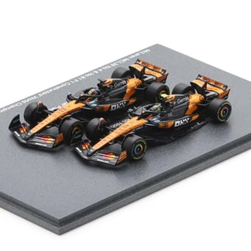 Spark Models McLaren F1 Team #4 & #81 Constructors' Champion 2025 1:64 Scale Die-Cast Car Set