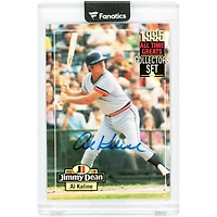 Al Kaline Detroit Tigers Autographed 1995 Jimmy Dean All Time Greats #AK Card