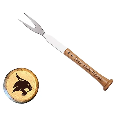 Jardine Texas State Bobcats Baseball BBQ Forkball Fork