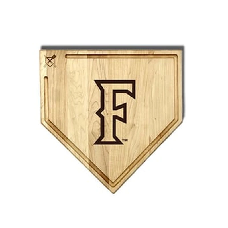 Jardine Cal State Fullerton Titans Baseball BBQ 17" x 17" Home Plate Cutting Board with Trough